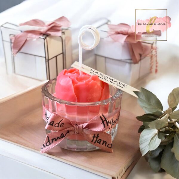 Petal Flame: Rose & Peony Candle