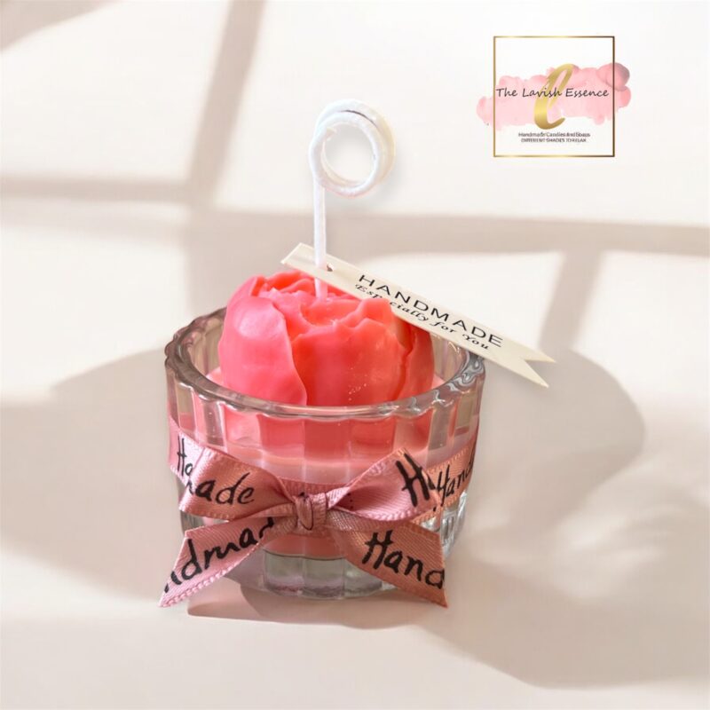 Petal Flame: Rose & Peony Candle - Image 2
