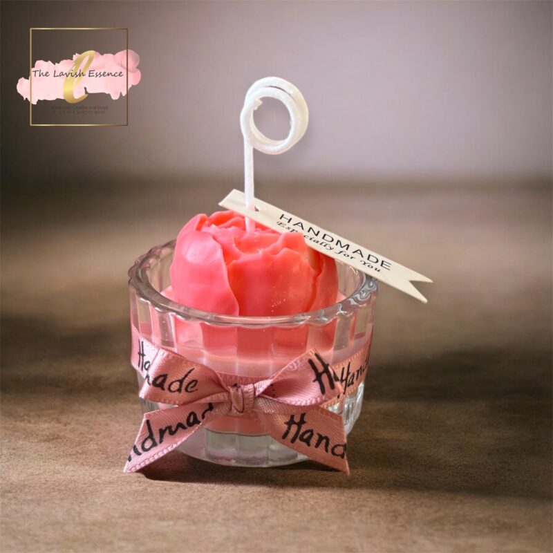 Petal Flame: Rose & Peony Candle - Image 3