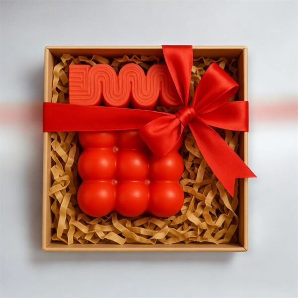 "Strawberry Chic Candle Duo"